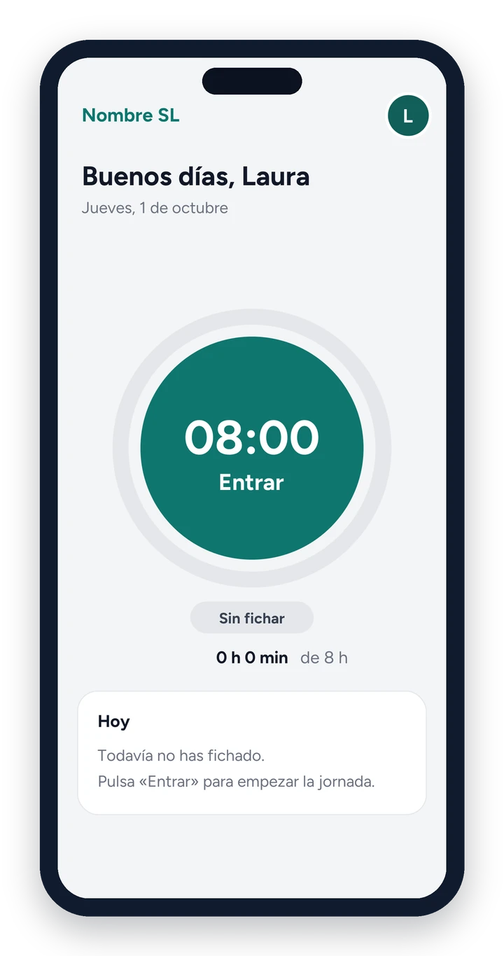 fichaje digital para empresas entrar